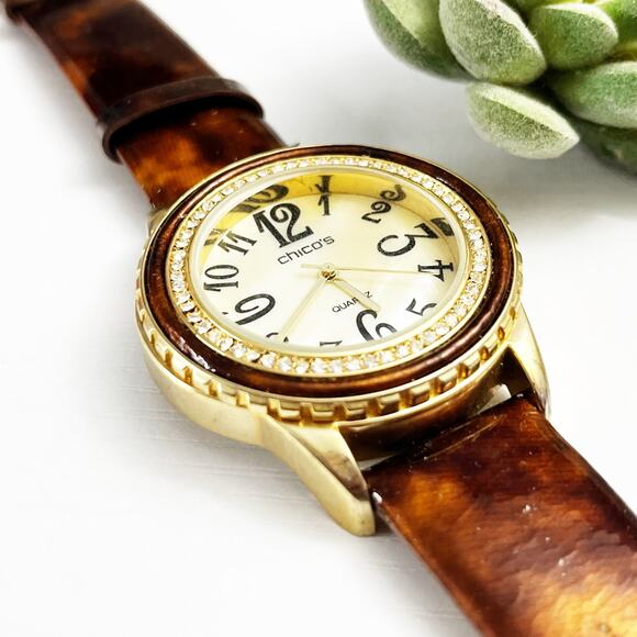 Chico's Leather Band Watch - Picture 3 of 7